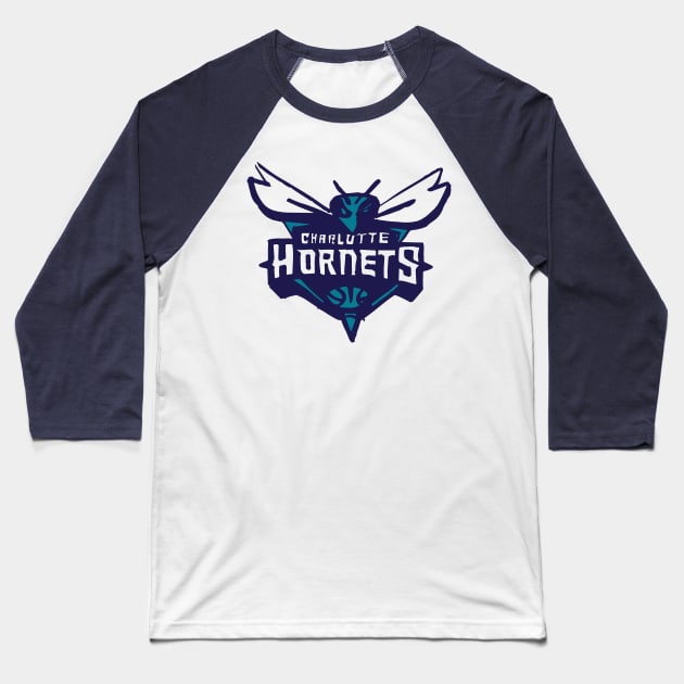 Charlotte Horneeeets Baseball T-Shirt by Very Simple Graph